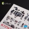 Kelik K72167 SU-17M4P/22M4 - interior 3D decals for ModelSvit kit (1/72)